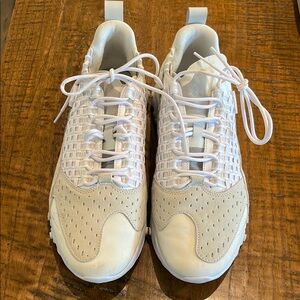 Nike White and Cream Sneakers